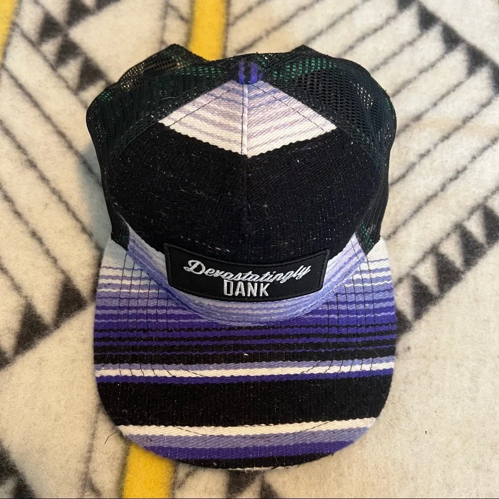 Devastatingly Dank Purple hemp SnapBack Hat